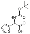 BOC-(S)-2-THIENYLGLYCINE Struktur