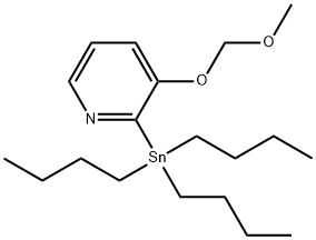 3-甲氧基-2-三丁基锡吡啶, 405137-20-4, 结构式