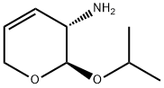 2H-Pyran-3-amine,3,6-dihydro-2-(1-methylethoxy)-,(2R,3S)-(9CI) 结构式