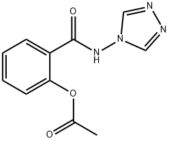 Benzamide, 2-(acetyloxy)-N-4H-1,2,4-triazol-4-yl- (9CI) Struktur