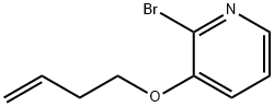 2-Bromo-3-(but-3-enyloxy)pyridine Struktur