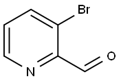 3-Bromo-2-pyridinecarboxaldehyde Struktur