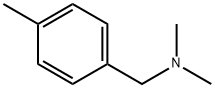 N,N,p-トリメチルベンゼンメタンアミン 化学構造式