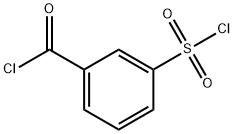 3-氯磺酰苯甲酰氯,4052-92-0,结构式