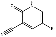 5-Bromo-3-cyano-2-hydroxypyridine 化学構造式