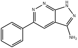 5-苯基-1H-吡唑并[3,4-C]哒嗪-3-胺, 405224-27-3, 结构式