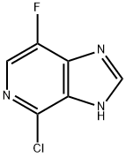 1H-Imidazo[4,5-c]pyridine,  4-chloro-7-fluoro-  (9CI) Struktur