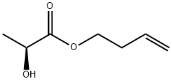 Propanoic acid, 2-hydroxy-, 3-butenyl ester, (2S)- (9CI) Structure