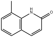 8-METHYLQUINOLIN-2(1H)-ONE, 4053-36-5, 结构式