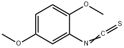 2,5-ジメトキシフェニルイソチオシアナート 化学構造式