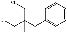 [3-Chloro-2-(chloromethyl)-2-methylpropyl]benzene 结构式