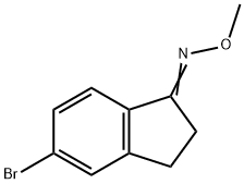 1H-Inden-1-one, 5-broMo-2,3-dihydro-, O-MethyloxiMe Struktur