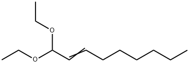 1,1-diethoxynon-2-ene 结构式