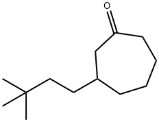 3-(3,3-Dimethylbutyl)cycloheptanone 结构式