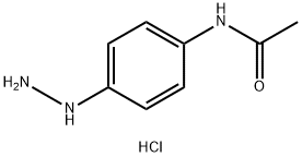 4-Acetamidophenylhydrazine hydrochloride,40566-92-5,结构式