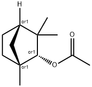 (1,3,3-TRIMETHYLNORBORNAN-2-YL) ACETATE, 4057-31-2, 结构式