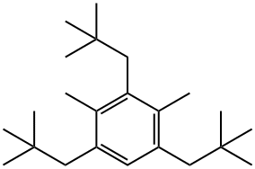 2,4-Dimethyl-1,3,5-trineopentylbenzene 结构式