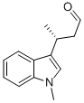 (3R)-(-)-3-(1-甲基-1H-吲哚-3-基)丁醛, 405873-05-4, 结构式
