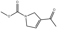 1H-Pyrrole-1-carboxylic acid, 3-acetyl-2,5-dihydro-, methyl ester (9CI) 结构式