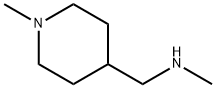 METHYL-(1-METHYL-PIPERIDIN-4-YLMETHYL)-AMINE Struktur