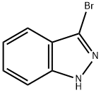 3-ブロモインダゾール 化学構造式