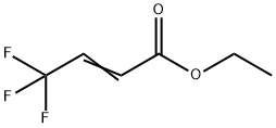 (E)-4,4,4-三氟-2-丁烯酸乙酯, 406-10-0, 结构式