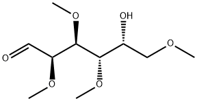 2,3,4,6-TETRA-O-METHYL-D-GALACTOSE,4060-05-3,结构式