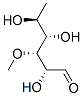 3-O-メチル-L-ラムノース 化学構造式