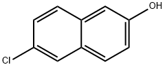 6-クロロ-2-ナフタレノール 化学構造式