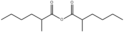 2-METHYLHEXANOIC ANHYDRIDE Structure