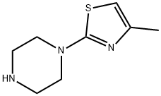 Piperazine, 1-(4-methyl-2-thiazolyl)- (6CI,9CI) Structure