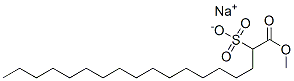 sodium methyl 2-sulphooctadecanoate ,4062-78-6,结构式