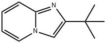 2-TERT-ブチルチルイミダゾ[1,2-A]ピリジン 化学構造式
