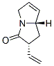 3H-Pyrrolizin-3-one,2-ethenyl-1,2,5,7a-tetrahydro-,(2R,7aS)-(9CI) 结构式