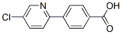 4-(5-Chloropyridin-2-yl)benzoic acid Structure