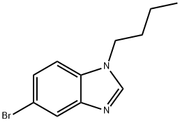 5-溴-1-丁基-1H-苯并[D]咪唑 结构式