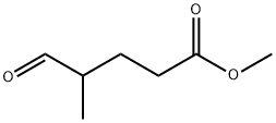 Methyl 4-Methyl-5-oxopentanoate 化学構造式