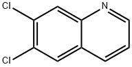 6,7-ジクロロキノリン 化学構造式