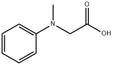 2-[METHYL(PHENYL)AMINO]ACETIC ACID Structure