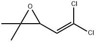 Oxirane, 3-(2,2-dichloroethenyl)-2,2-dimethyl- (9CI) Structure