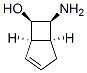 Bicyclo[3.2.0]hept-3-en-6-ol, 7-amino-, (1S,5R,6R,7S)- (9CI) Struktur