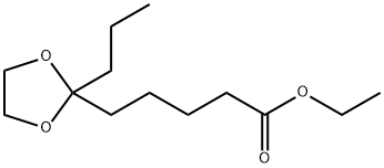 2-Propyl-1,3-dioxolane-2-pentanoic acid ethyl ester|