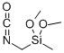 1-二甲氧基(甲基)硅甲基异氰酸酯, 406679-89-8, 结构式