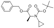 N-BOC-(S)环丙苯胺苯醚醇, 406681-37-6, 结构式