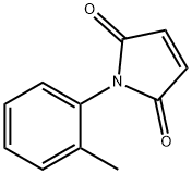 1-(2-甲基苯基)-1H-吡咯-2,5-二酮, 4067-01-0, 结构式