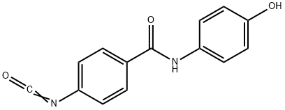 Benzamide, N-(4-hydroxyphenyl)-4-isocyanato- (9CI)|