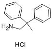 2,2-联苯基丙基胺盐酸盐,40691-66-5,结构式