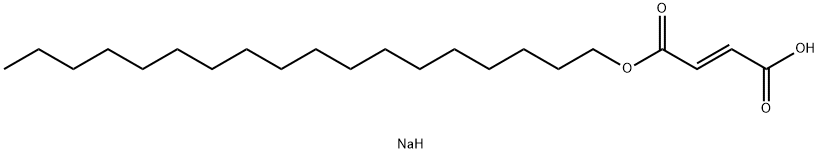 硬脂富马酸钠, 4070-80-8, 结构式