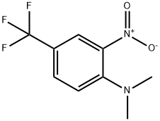 4-DIMETHYLAMINO-3-NITROBENZOTRIFLUORIDE 化学構造式