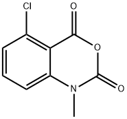 5-CHLORO-1-METHYL-1H-BENZO[D][1,3]OXAZINE-2,4-DIONE 化学構造式